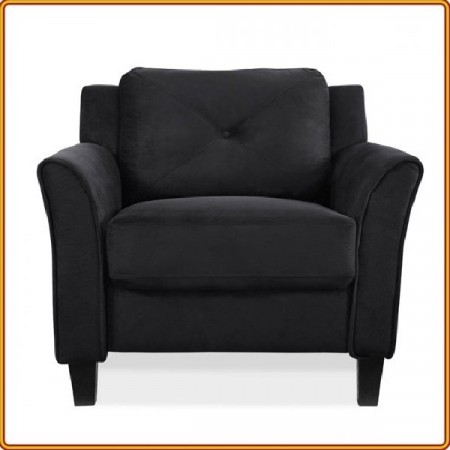 Life Black - Màu Đen : Ghế Sofa Đơn + 1 Chổ Ngồi - Ngang 86cm